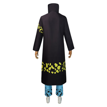 Anime One Piece Trafalgar D. Water Law Cosplay Disfraz Adulto Traje De carnaval Halloween Fiesta